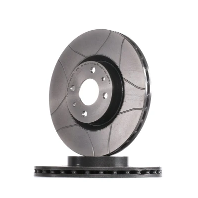 Kuva BREMBO MAX LINE 09.4939.75 Jarrulevyt 284 22 4 tuuletettu sisältä, lovella pinnoitettu Ruuveilla FIAT: BRAVO 2, Stilo Multi Wagon, Linea