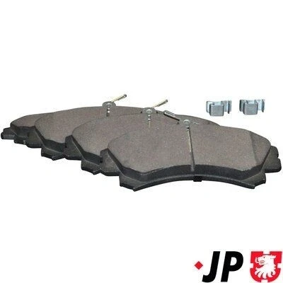 Kuva JP GROUP 3963600510 Jarrupalat Etuakseli akustisella kulumavaroittimella MITSUBISHI: COLT 6, SMART: Forfour I