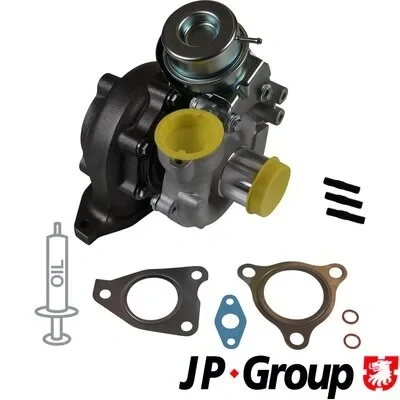 Kuva JP GROUP 4017400600 Turboahdin Pakokaasuahdin NISSAN: Qashqai / Qashqai+2 I, 2