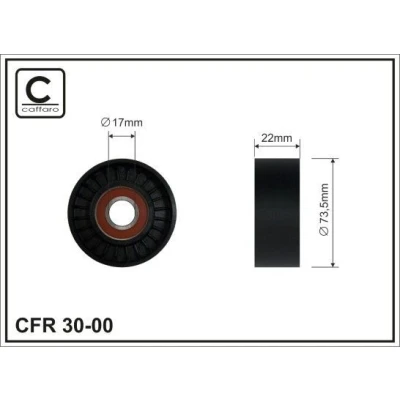 Kuva Hihnankiristin, moniurahihna FORD OE 1 004 961, 053 684, 089 679