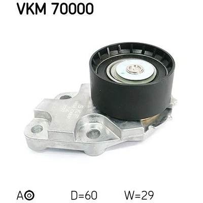 Kuva SKF VKM 70000 Kiristysrulla, Hammashihnat