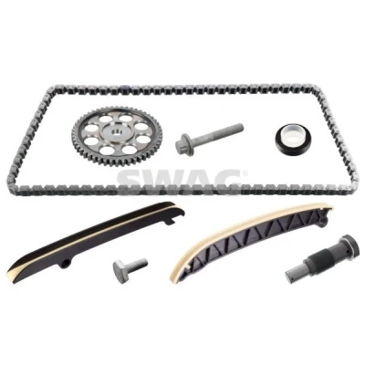Kuva SWAG 30 10 7797 Jakoketjusarja Hammasketju, Ketju koteloitu SKODA: Octavia II Hatchback, 2 Combi, Rapid Hatchback