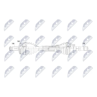 Kuva Vetoakseli NTY NPW LR 057