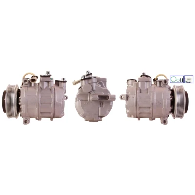 Kuva LUCAS ACP551 Ilmastoinnin Kompressori PAG 46 R 134a Tiivisteillä