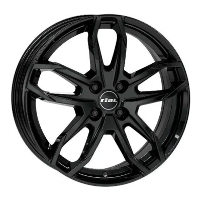 Kuva Rial Lucca Diamond Black 6.5x17 4/100 ET38 B63.4