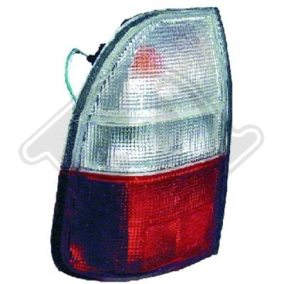 Kuva DIEDERICHS 5880894 Takavalot Oikea PY21W Punainen Lampun kannalla MITSUBISHI: L200 III Pick up