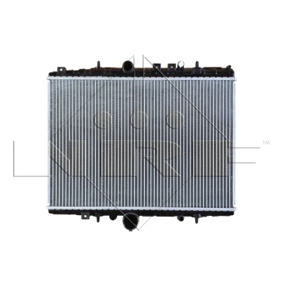 Kuva NRF EASY FIT 58347 Jäähdytin Alumiini 554 380 29 Tiivisterenkaalla Jäähdytysrivat juotetut PEUGEOT: 406 Sedan