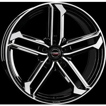 Kuva BORBET ATX Gloss Black Polished 8x19 5/112 ET50 B57.1