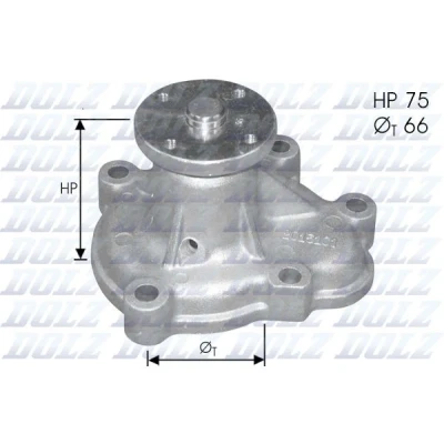 Kuva DOLZ O133 Vesipumppu OPEL: Corsa B Hatchback