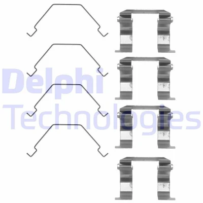 Kuva DELPHI LX0159 Tarvikesarja, Jarrupala MAZDA: 626 IV Sedan, FAMILIA 6, V Farmari