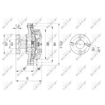 Kuva NRF 49609 Viskokytkin