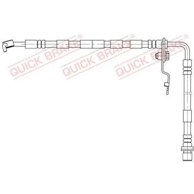 Kuva QUICK BRAKE 50.893 Jarruletku 257, 271 MAZDA: 6 Sedan, Hatchback, Farmari