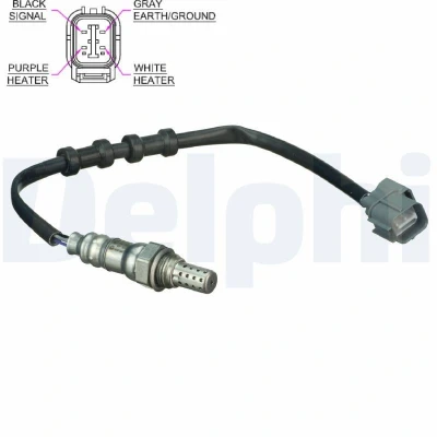 Kuva DELPHI ES20322 12B1 Lambda Anturi Planarsondi, Lämmitetty HONDA: HR V I, CIVIC 6 Stufenheck, 5 Coupe