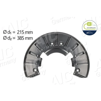 Kuva AIC 57207 Jarrukilpi Etuakseli, vasen, oikea VOLKSWAGEN: Touareg I