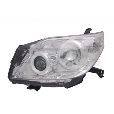 Kuva TYC 20 12387 05 9 Ajovaloumpio Oikea H11/HB3 Oikeanpuoleiselle liikenteelle Ilman sähkömoottoria TOYOTA: Land Cruiser Prado 150
