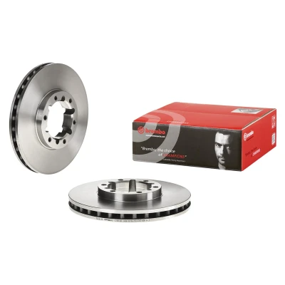 Kuva BREMBO 09.E167.10 Jarrulevyt 276 28 6 tuuletettu sisältä NISSAN: Cabstar