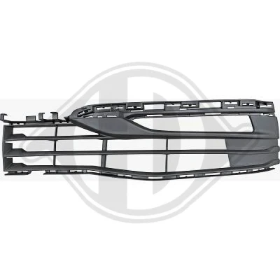 Kuva DIEDERICHS 1226047 Puskurin Ritilä Eteen, vasen autoille ilman sport pakettia