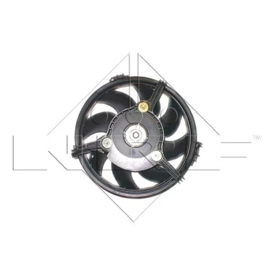 Kuva NRF 47207 Jäähdyttimen Tuuletin 280 12 220 Jäähdytystuulettimen kehällä AUDI: A6 C5 Avant
