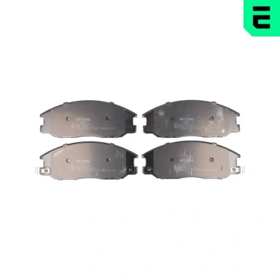 Kuva OPTIMAL BP 12084 Jarrupalat Etuakseli akustisella kulumavaroittimella HYUNDAI: Santa Fe I, H 1 Van, SSANGYONG: Actyon Sports I Pick up