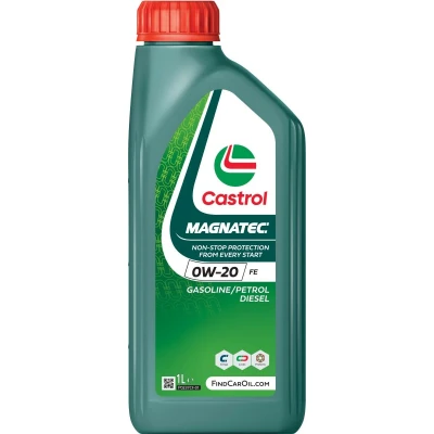 Kuva Castrol Magnatec FE 0W 20 1l Moottoriöljy 1608A6 PEUGEOT: 308 SW 2, 208 I Hatchback, II CITROËN: C4 Cactus, C3 III