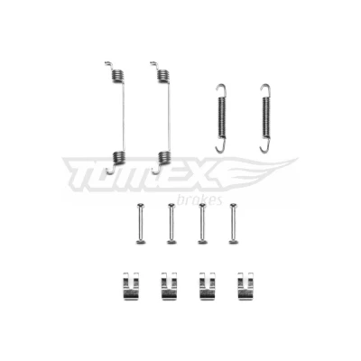 Kuva TOMEX brakes TX 40 58 Tarvikesarja Jarrukengät Taka akseli FIAT: Panda II Hatchback, Punto Hatchback