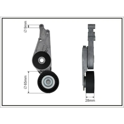 Kuva CAFFARO 112000SP Kiristinvarsi, Moniurahihna AUDI: A6 C6 Avant