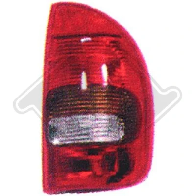 Kuva DIEDERICHS 1812092 Takavalot Oikea Ilman lampun kantaa OPEL: Corsa B Hatchback