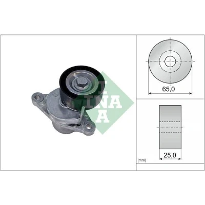 Kuva INA 534 0655 10 Kiristinvarsi, Moniurahihna PEUGEOT: 208 I Hatchback, 508 SW, 3008 I, CITROËN: Berlingo II