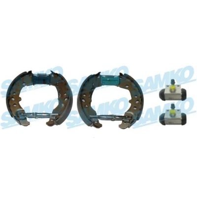 Kuva SAMKO KEG856 Jarrukengät 203mm 38,2mm VOLKSWAGEN: Polo VI