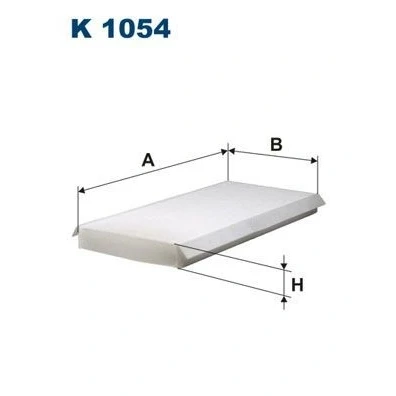 Kuva FILTRON K 1054 Raitisilmasuodatin Hiukkassuodatin 350 160 30 FORD: Focus Mk1 Hatchback, Farmari, Transit Connect Van