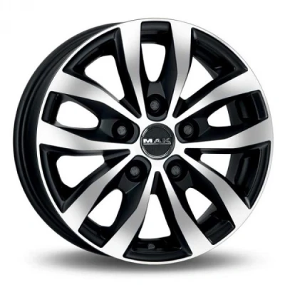 Kuva MAK Load5 Black Machined Face 7/17 5/130 ET66 B89
