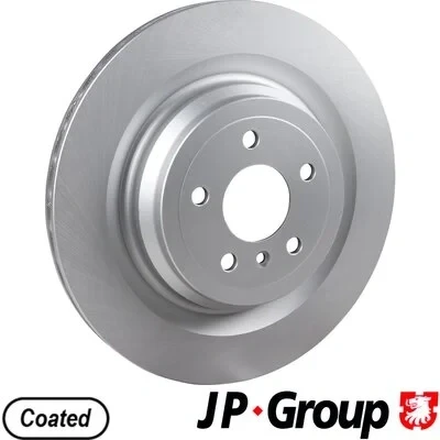Kuva JP GROUP 1363203900 Jarrulevyt Taka akseli 345 22 5 tuuletettu sisältä pinnoitettu MERCEDES BENZ: ML sarja, GLE SUV