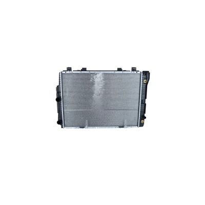 Kuva NRF 55315 Jäähdytin Alumiini 668 471 34 asennusosilla Jäähdytysrivat juotetut MERCEDES BENZ: W124 Sedan, S sarja Sedan