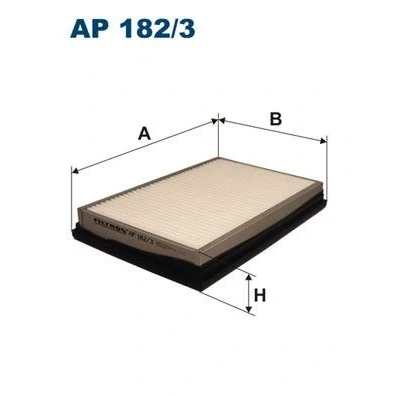 Kuva FILTRON AP 182/3 Ilmansuodatin 37 182 265 Suodatinpanos