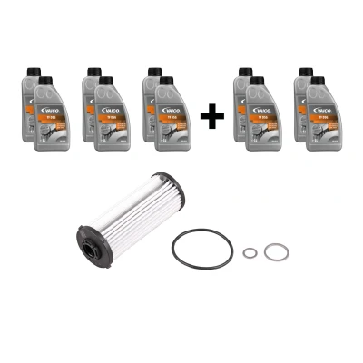 Kuva VAICO V10 3223 XXL Tarvikesarja, Öljynvaihto Automaattivaihteisto Tiivisteillä Tiivisterenkaalla, öljymäärä öljyhuuhtelulle EXPERT KITS +