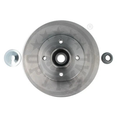 Kuva OPTIMAL 702352BS2 Jarrulevyt 238 8 4/4 100 täysi pinnoitettu integroidulla pyöränlaakerilla, ABS sensorilla RENAULT: CLIO 2