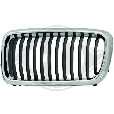 Kuva DIEDERICHS 1242141 Etusäleikkö Vasen Kromi/musta BMW: 7
