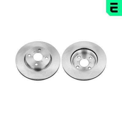 Kuva OPTIMAL BS 8536C Jarrulevyt Etuakseli 258 22 4/6 Tuuletettu pinnoitettu TOYOTA: Yaris II Hatchback, III Hatchback