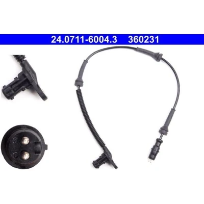 Kuva ATE 24.0711 6004.3 ABS Anturi 476 RENAULT: MASTER 2 Kasten, Pritsche/Fahrgestell, Bus