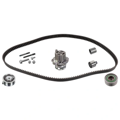Kuva FEBI BILSTEIN 173075 Vesipumppu + Jakohihnasarja Vesipumpulla 160 VOLKSWAGEN: GOLF 6