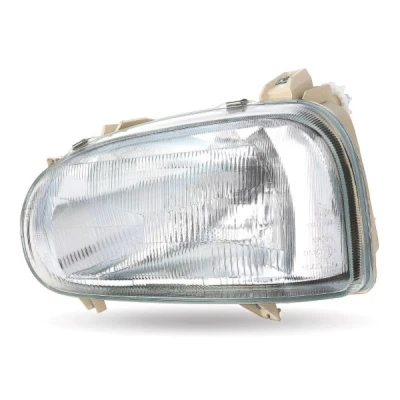 Kuva TYC 20 3472 05 2 Ajovaloumpio Vasen H4 Soikea Oikeanpuoleiselle liikenteelle Ilman sähkömoottoria VOLKSWAGEN: GOLF 3