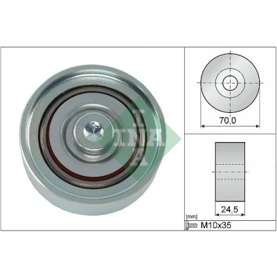 Kuva INA 532 0583 10 Ohjainrulla MITSUBISHI: Outlander 3, 2 SUV