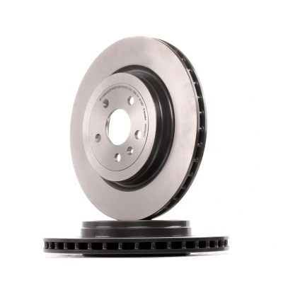 Kuva BREMBO COATED DISC LINE 09.N266.21 Jarrulevyt 365 28 5 tuuletettu sisältä pinnoitettu hiiliteräs TESLA: Model S