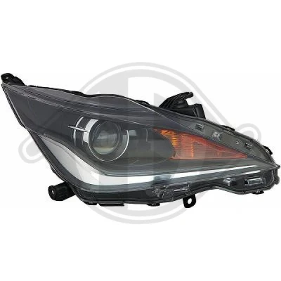 Kuva DIEDERICHS 6601080 Ajovaloumpio Oikea LED, HIR2 TOYOTA: Aygo (AB40) 1.0, 1.2 2014