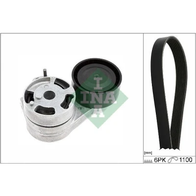 Kuva Kiilahihnasarja AUDI, SEAT, SKODA, VW OE 030 145 933, 030145933, 06J 260 849 F