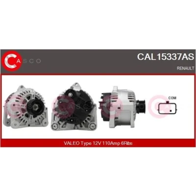 Kuva CASCO CAL10114AS Laturi 12V 90A VOLKSWAGEN: Transporter 5, Golf 4, 4 Variant, SKODA: Octavia 2 Combi, II Hatchback, Fabia 1 Combi