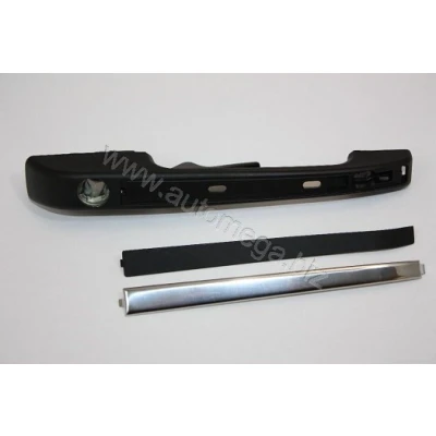 Kuva AUTOMEGA 100009110 Ovenkahva Musta VOLKSWAGEN: GOLF 2, Caddy 1 Pickup, Polo II Hatchback
