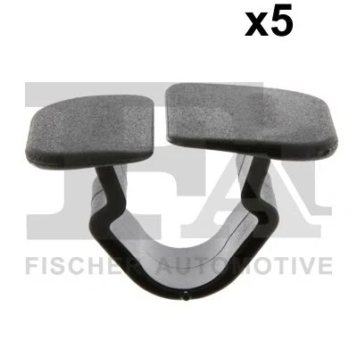 Kuva FA1 11 10016.5 Suoja /Koristelista Musta VOLKSWAGEN: Passat B6 Sedan, B5 GP Golf 4 Variant, AUDI: A2, A4 A3 Hatchback