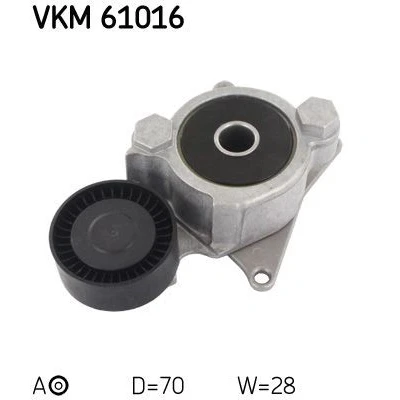 Kuva SKF VKM 61016 Kiristysrulla TOYOTA: Avensis II Station Wagon, Corolla Verso, Sedan, LEXUS: IS 2