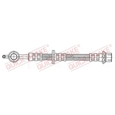 Kuva Jarruletku, Etuakseli, vasen TOYOTA YARIS, YARIS VERSO, VERSO VAN OE 9094702C32, 9094702D77